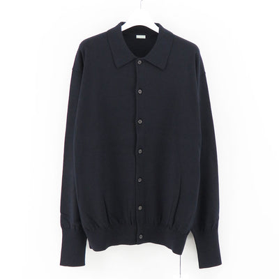 【A.PRESSE/アプレッセ】<br>Polo Collar Cardigan <br>23AAP-03-09H