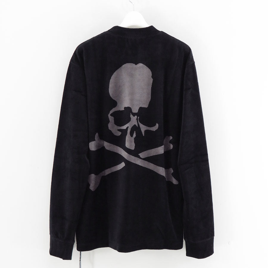 【MASTERMIND WORLD/マスターマインドワールド】<br>VELOUR LS TEE <br/>MW25S15-TS002-006