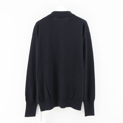 【A.PRESSE/アプレッセ】<br>Polo Collar Cardigan <br>23AAP-03-09H