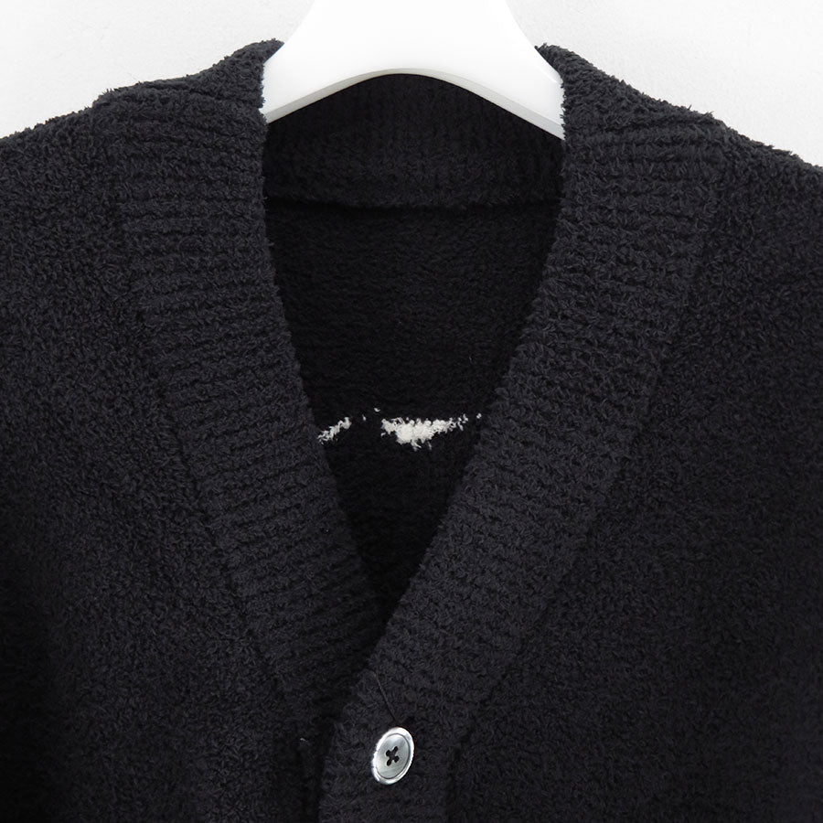 【MASTERMIND WORLD/マスターマインドワールド】<br>LOUNGE CARDIGAN <br/>MW25S15-BL026