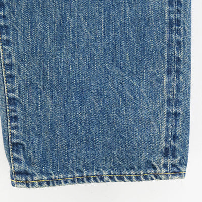 【A.PRESSE/アプレッセ】<br>Washed Denim Wide Pants <br>23AAP-04-07H