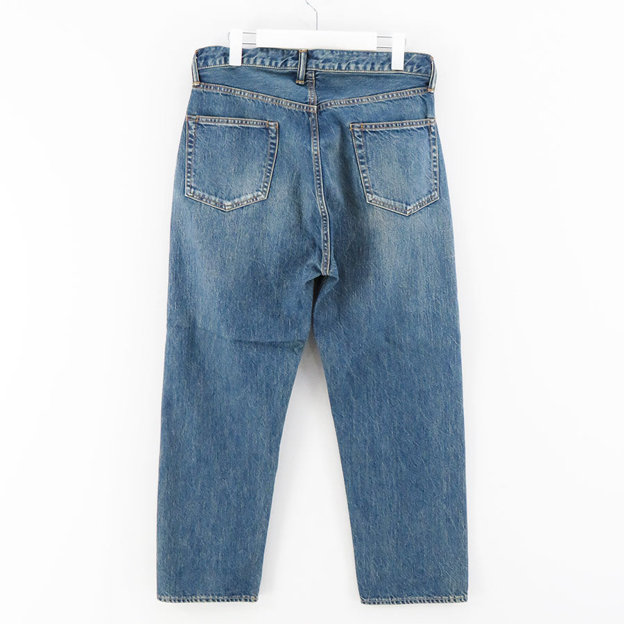 A.PRESSE/アプレッセ】Washed Denim Wide Pants 23AAP-04-07Hの通販