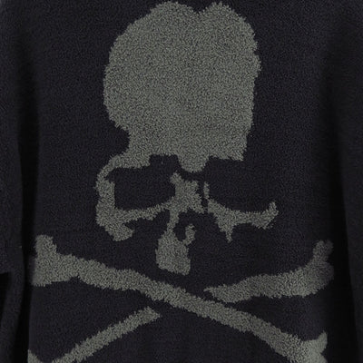 【MASTERMIND WORLD/マスターマインドワールド】<br>LOUNGE CARDIGAN <br/>MW25S15-BL026