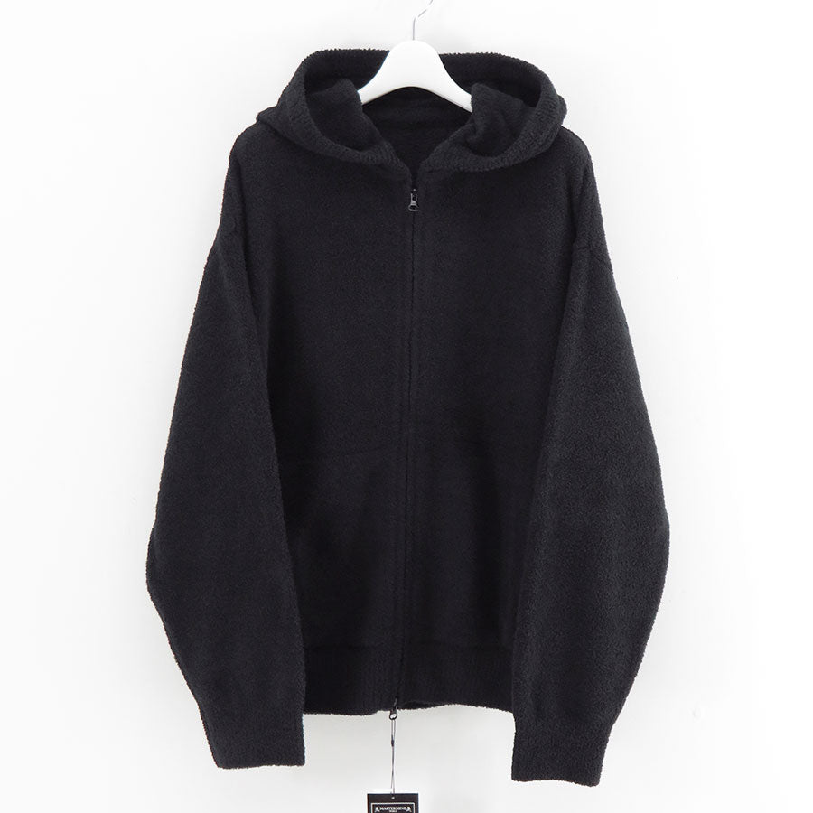 【MASTERMIND WORLD/マスターマインドワールド】<br>LOUNGE ZIP UP HOODIE <br/>MW25S15-BL027