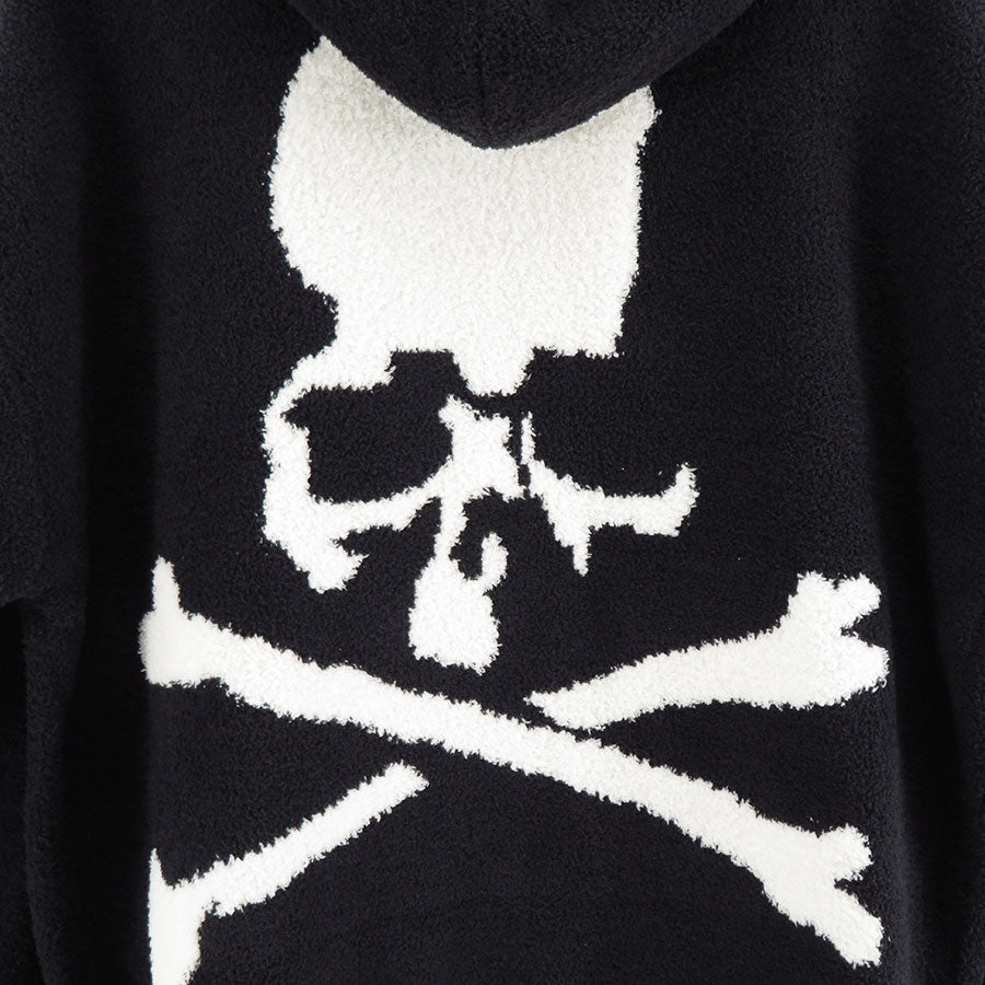 【MASTERMIND WORLD/マスターマインドワールド】<br>LOUNGE ZIP UP HOODIE <br/>MW25S15-BL027