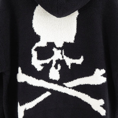 【MASTERMIND WORLD/マスターマインドワールド】<br>LOUNGE ZIP UP HOODIE <br/>MW25S15-BL027