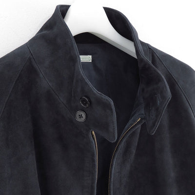 【A.PRESSE/アプレッセ】<br>Suede leather Harrington Jacket <br>25SAP-01-06H