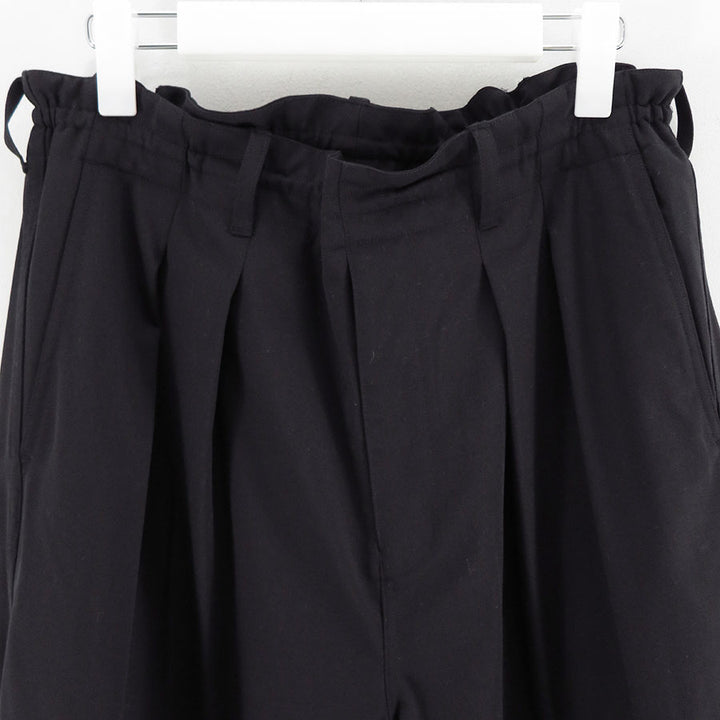 nonnotte/ノノット】2-Tuck Draw Cord Wide Trousers N-26S-022の通販