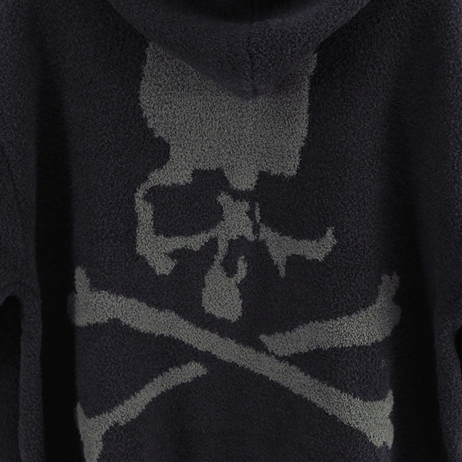 【MASTERMIND WORLD/マスターマインドワールド】<br>LOUNGE ZIP UP HOODIE <br/>MW25S15-BL027