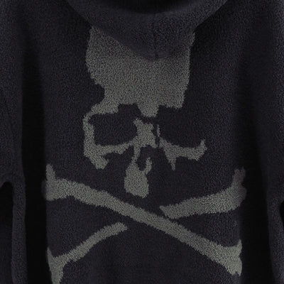 【MASTERMIND WORLD/マスターマインドワールド】<br>LOUNGE ZIP UP HOODIE <br/>MW25S15-BL027