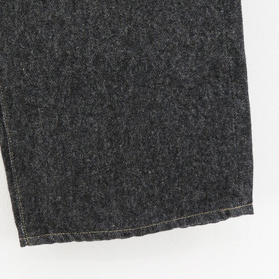 【A.PRESSE/アプレッセ】<br>Black Washed Denim Pants <br>23AAP-04-11H