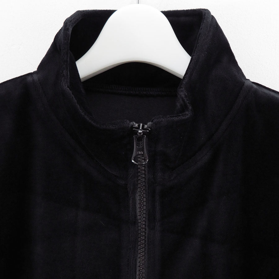 【MASTERMIND WORLD/マスターマインドワールド】<br>VEROUR TRACK JACKET <br/>MW25S15-BL028