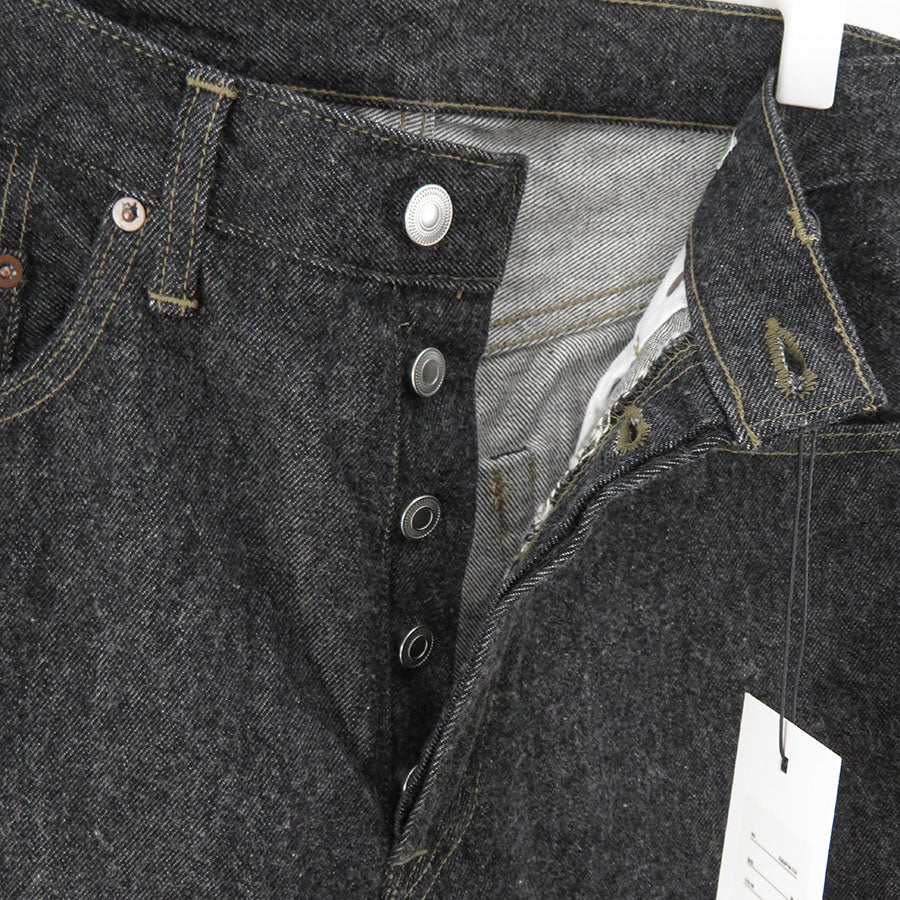 A.PRESSE/アプレッセ】Black Washed Denim Pants 23AAP-04-11Hの通販