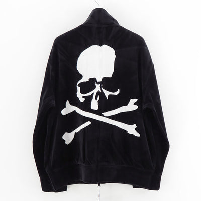 【MASTERMIND WORLD/マスターマインドワールド】<br>VEROUR TRACK JACKET <br/>MW25S15-BL028