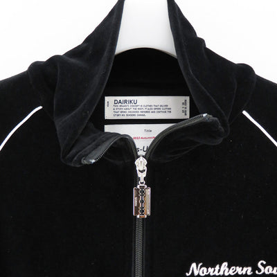 【DAIRIKU/ダイリク】<br>Velour Track Jacket <br>23AWJ-11