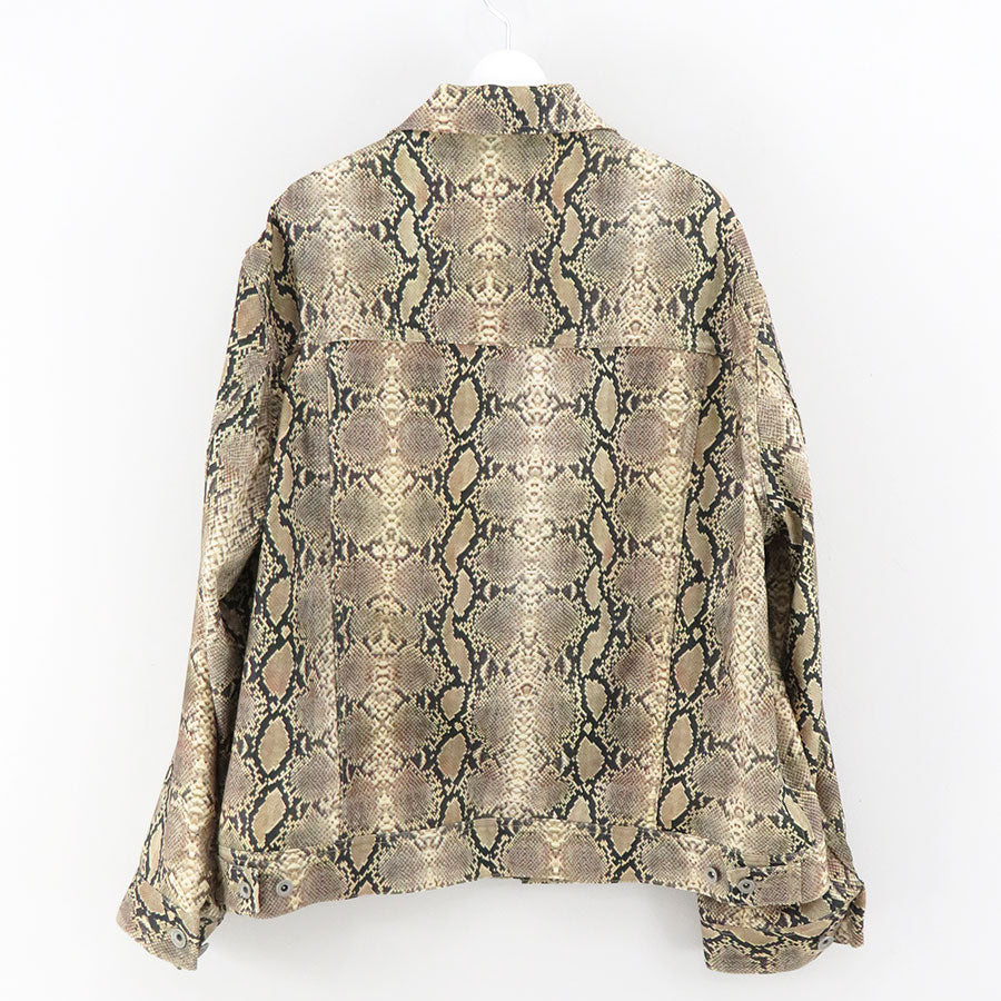 【DAIRIKU/ダイリク】<br>"Python" Polyester Jacket <br>23AWP-1