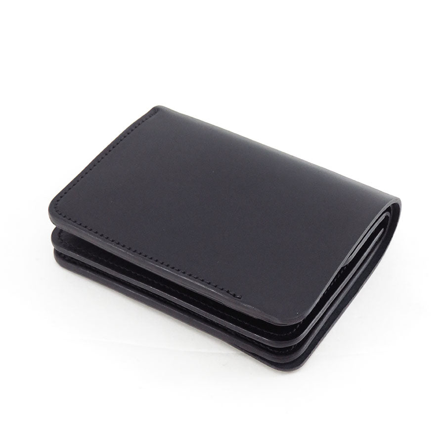 【新品未使用】forme post wallet Cordovan ブラック forme/フォルメ】Post Wallet Cordovan flp-30の通販 「ONENESS
