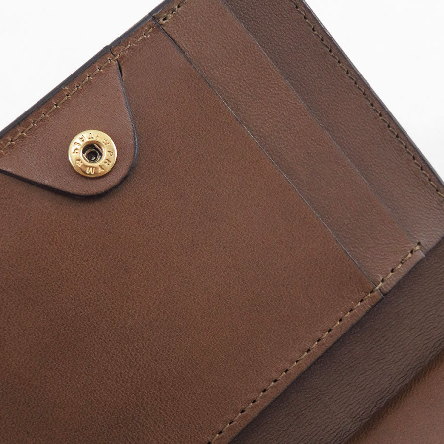 美品　forme Post Wallet Ebano×Brown ILCEA forme（フォルメ）Short wallet（Ebano）ILCEA｜通販 - ソコノワ