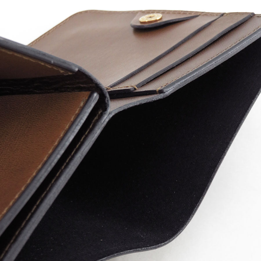 forme/フォルメ】Post Wallet ILCEA#BL×DOUBLE#BR flp-30の通販