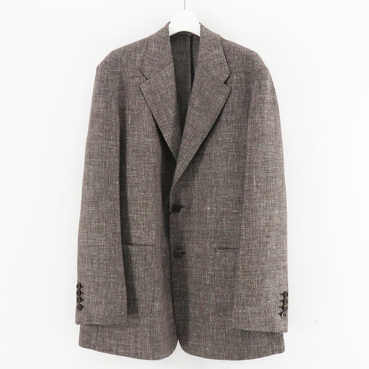 BISOWN/ビソウン】WOOL LINEN 2B JACKET 26S-BIS-JK11Mの通販