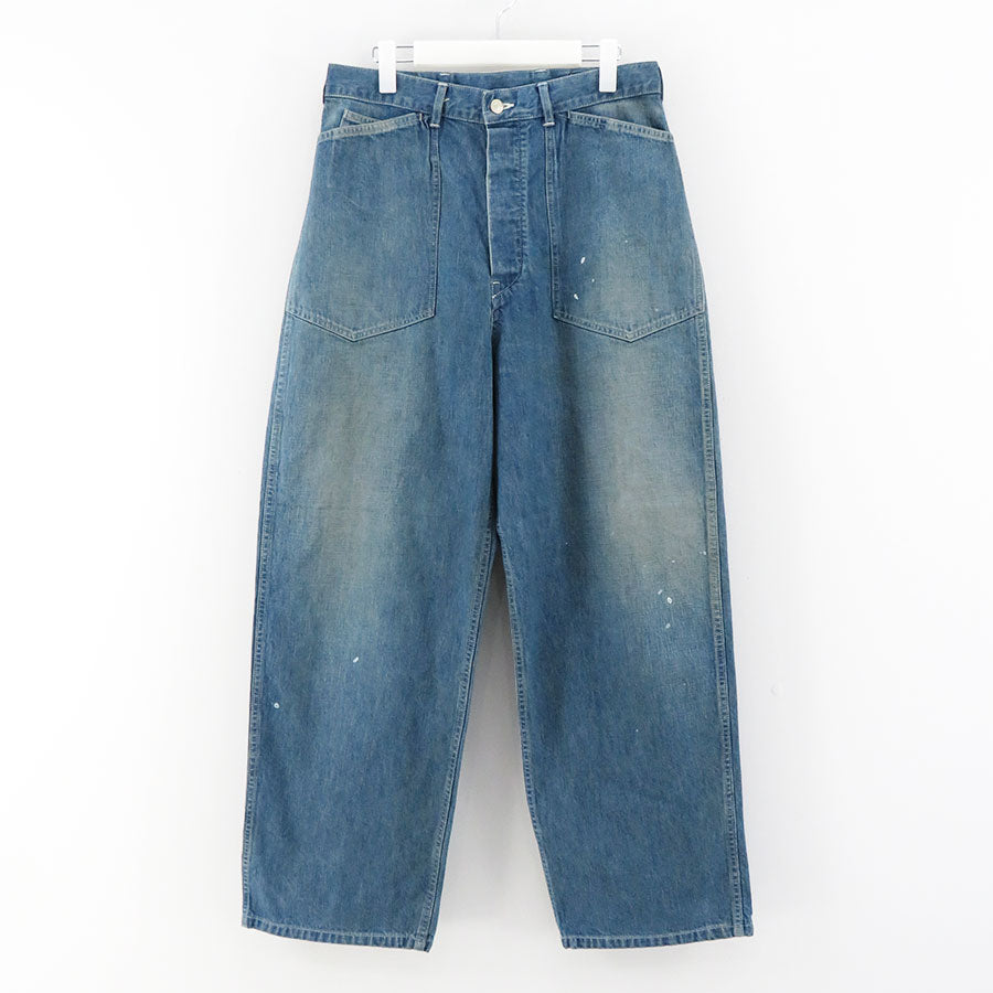 【MAATEE&SONS/マーティーアンドサンズ】<br>LIGHT OZ MILITARY DENIM <br>MT3303-0208B