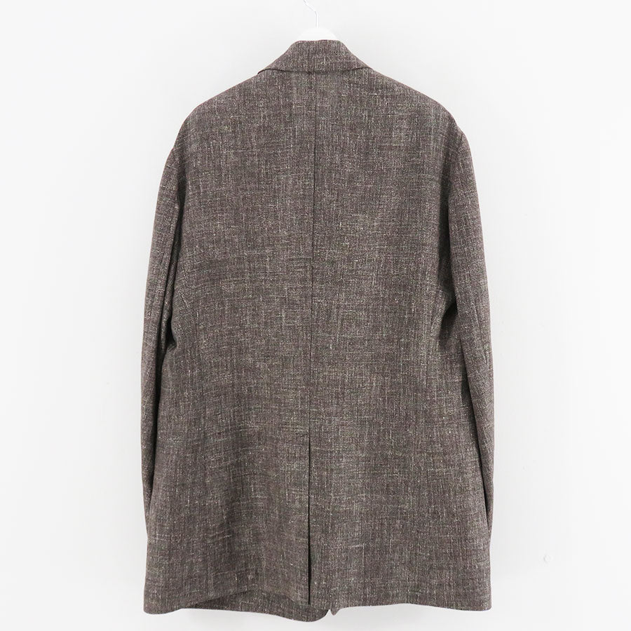 BISOWN/ビソウン】WOOL LINEN 2B JACKET 26S-BIS-JK11Mの通販