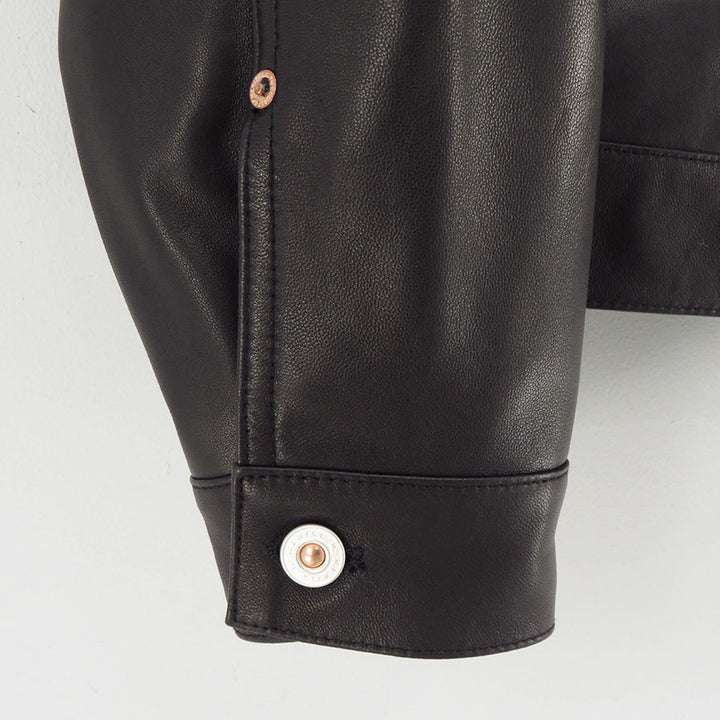 HERILL/ヘリル】Lamb naked 1st type Jacket 25-011-HL-8180-10
