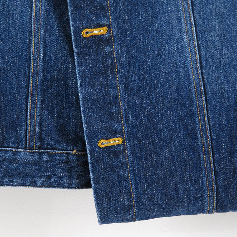 【KHOKI/コッキ】<br>Layered-design denim jacket <br>23aw-jk-05