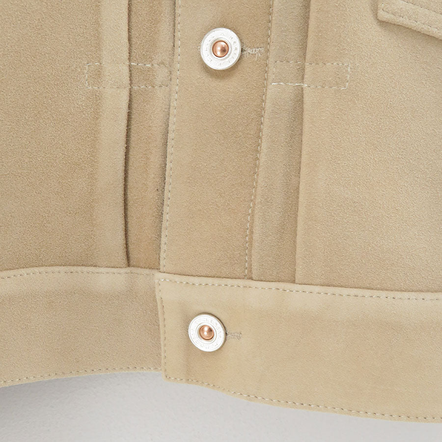 【HERILL/ヘリル】<br>Lambsuede Jacket <br>25-011-HL-8070-10