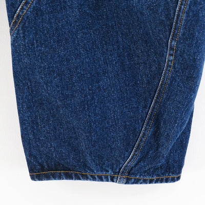 【KHOKI/コッキ】<br>Draped denim pants <br>23aw-p-07