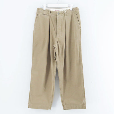 【NICENESS/ナイスネス】<br>ALBARN / アルバーン (エイジドエフェクト チノ リサイズドチノトラウザー) <br>NN-2302T16