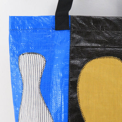 【KHOKI/コッキ】<br>Color-block vinyl tote bag <br>23aw-bg-03