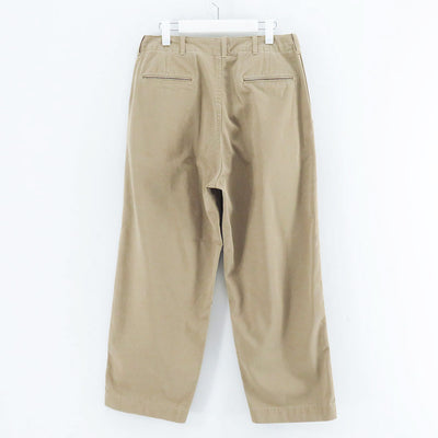 【NICENESS/ナイスネス】<br>ALBARN / アルバーン (エイジドエフェクト チノ リサイズドチノトラウザー) <br>NN-2302T16