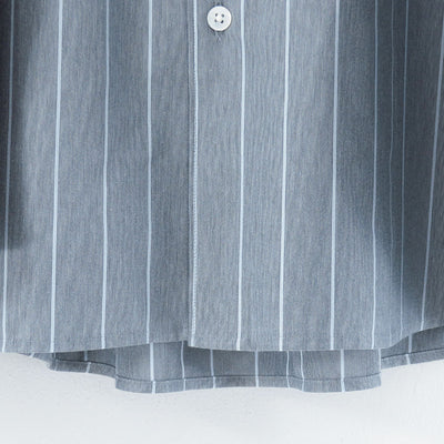 【KANEMASA PHIL./カネマサフィル】<br>46G Atmosphere Stripe Shirt <br>KM25A-024