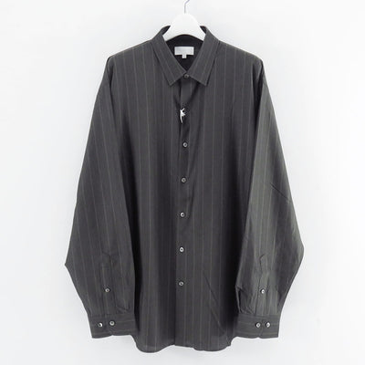 【KANEMASA PHIL./カネマサフィル】<br>46G Atmosphere Stripe Shirt <br>KM25A-024