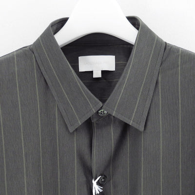 【KANEMASA PHIL./カネマサフィル】<br>46G Atmosphere Stripe Shirt <br>KM25A-024