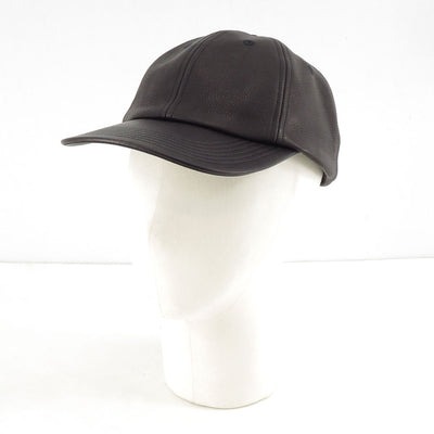 【KIJIMA TAKAYUKI/キジマタカユキ】<br>COWHIDE 6PANEL CAP <br>251002