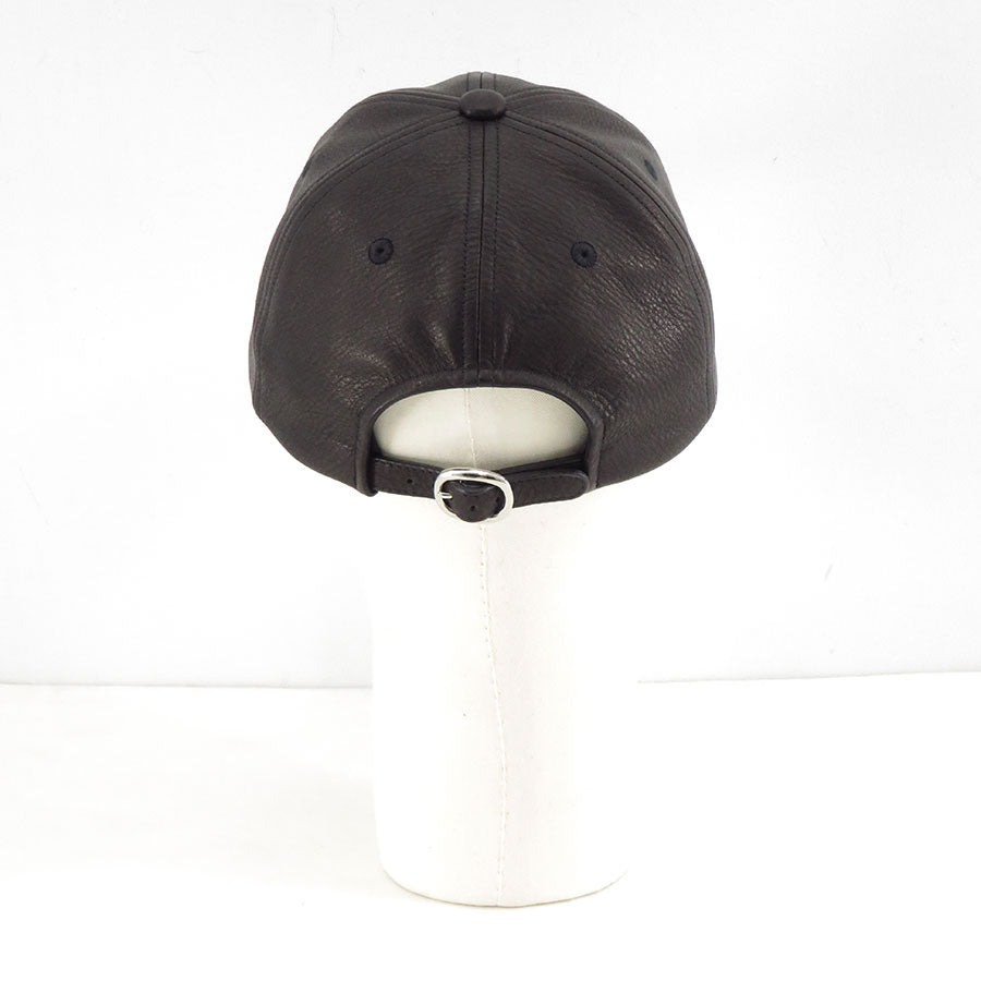 【KIJIMA TAKAYUKI/キジマタカユキ】<br>COWHIDE 6PANEL CAP <br>251002