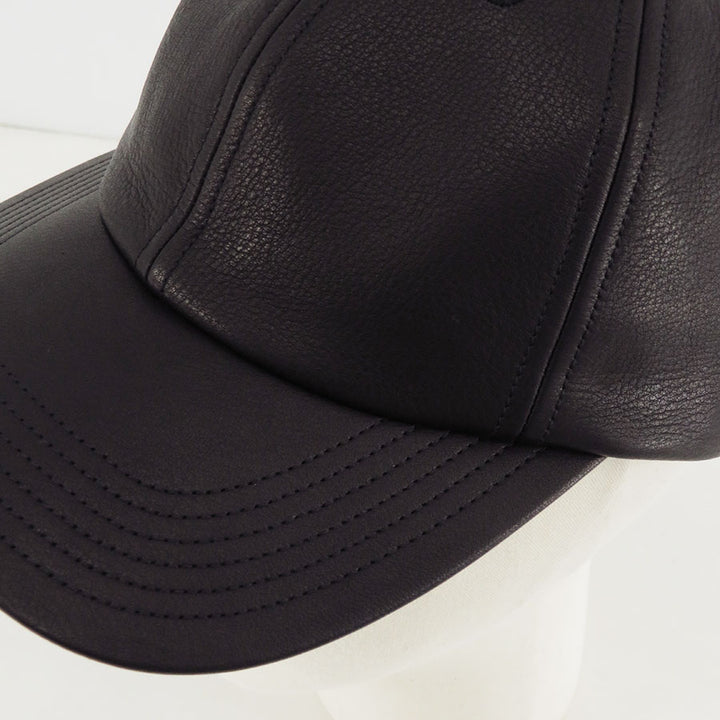 KIJIMA TAKAYUKI/キジマタカユキ】COWHIDE 6PANEL CAP 251002の KIJIMA TAKAYUKI/キジマタカユキ】COWHIDE 6PANEL CAP 251002の