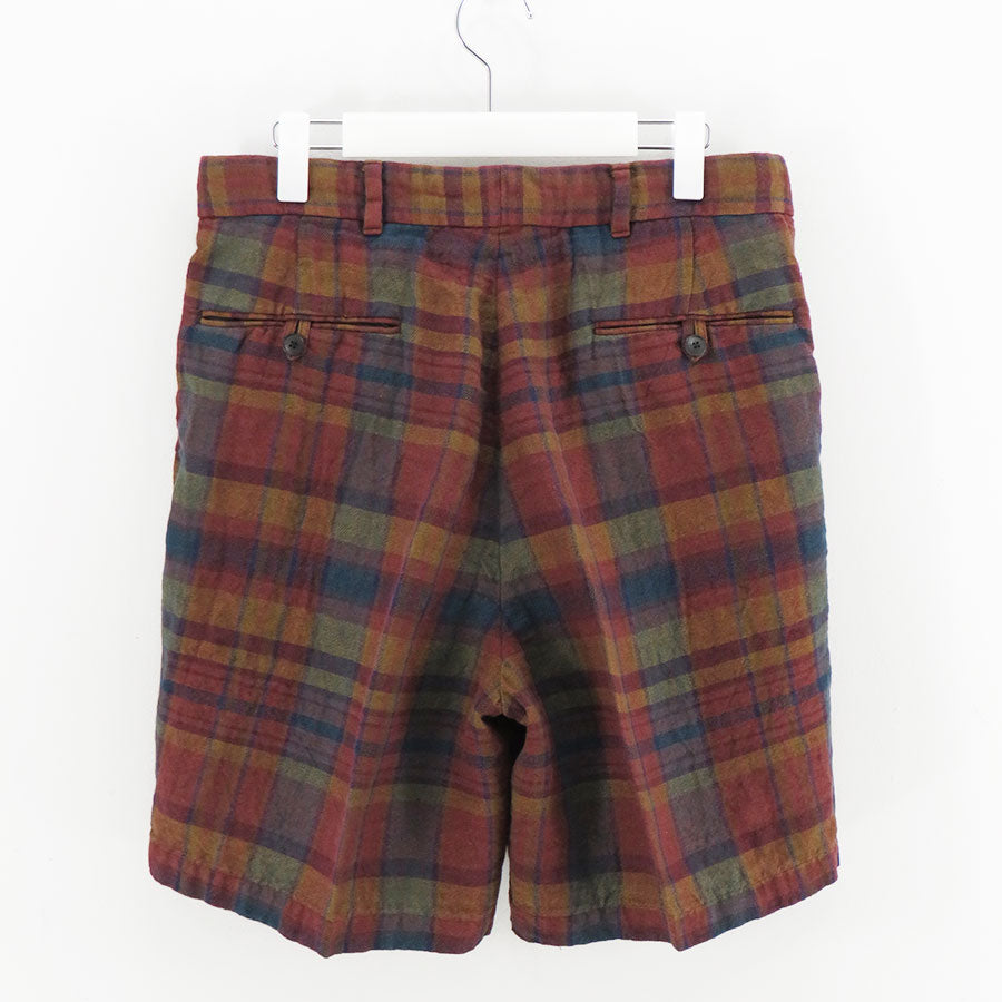 HEUGN/ユーゲン】MADRAS TIM SHORTS TROUSER103の通販 「ONENESS