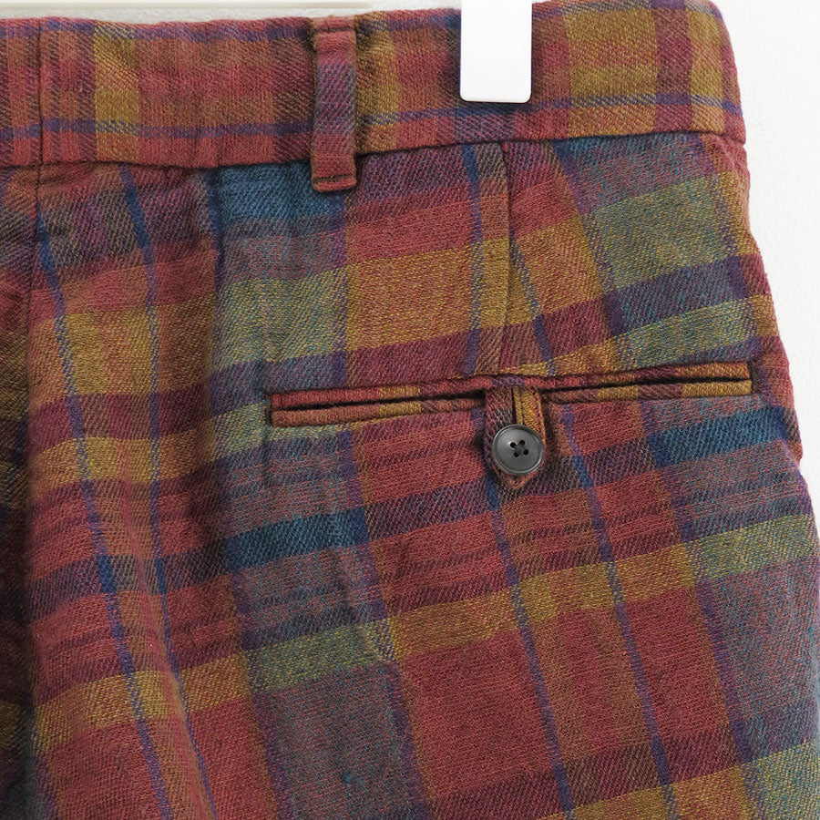 HEUGN/ユーゲン】MADRAS TIM SHORTS TROUSER103の通販 「ONENESS