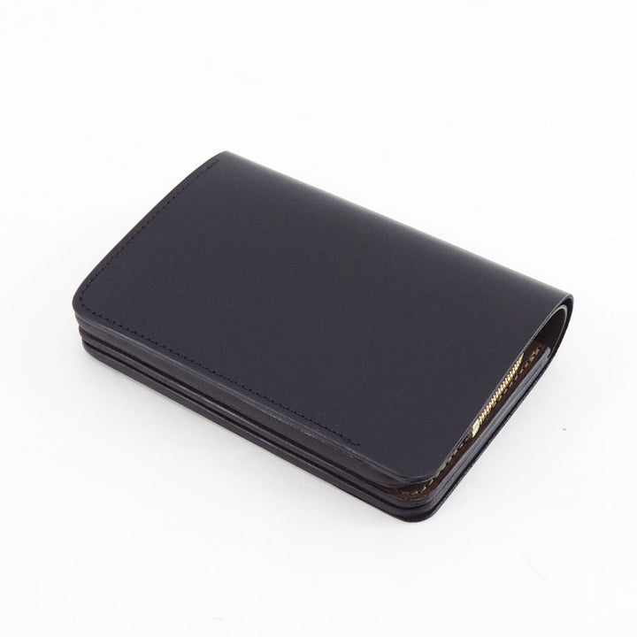 forme/フォルメ】Short wallet ILCEA#BL×DOUBLE#BR flp-26の通販