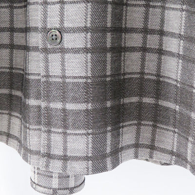 【KANEMASA PHIL./カネマサフィル】<br>Check Jersey Shirt <br>KM23A-012