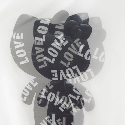 【TRIPPY ART/トリッピーアート】<br>BLACK KITTY LOVE <br>TR-027