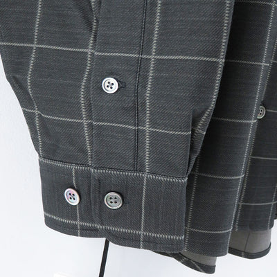 【KANEMASA PHIL./カネマサフィル】<br>Check Jersey Shirt <br>KM23A-012