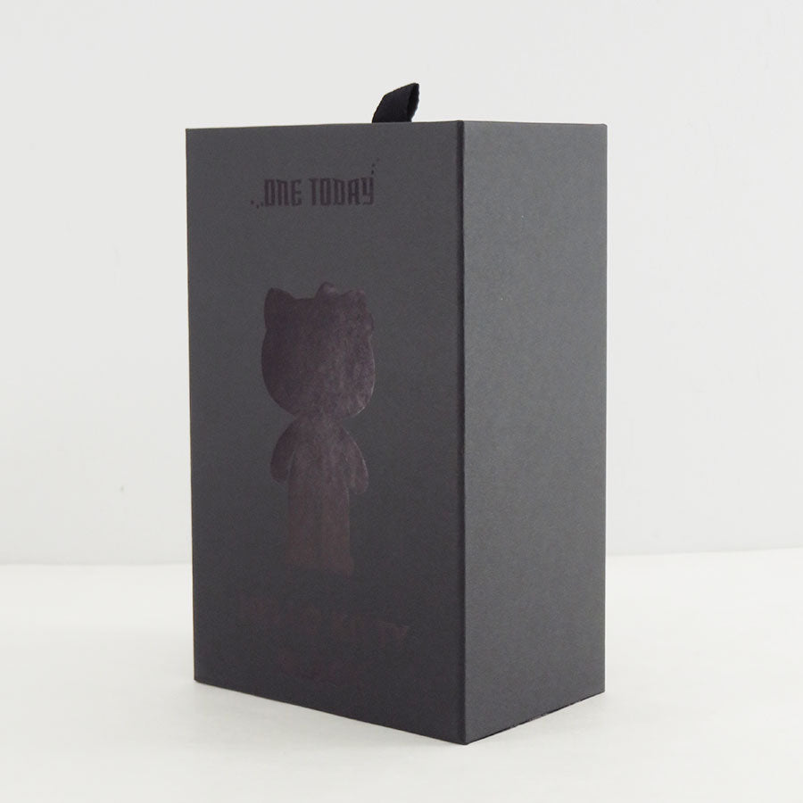 【TRIPPY ART/トリッピーアート】<br>HELLO KITTY BLACK "HEART" <br>OTD-0003