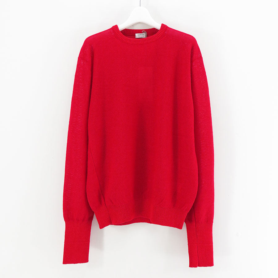 MAATEE&SONS/マーティーアンドサンズ】強撚LINENひょっとこ C/N SWEATER MT4103-0102の通販 「ONENESS  ONLINE STORE」