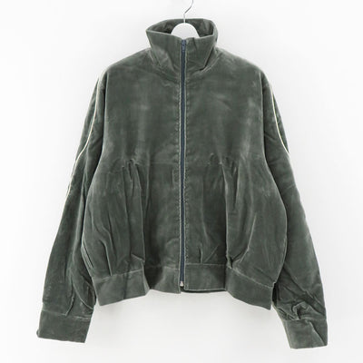 【CAMIEL FORTGENS/カミエルフォートヘンス】<br>TRACK JACKET PIPING VELVET <br>CF.16.09.01.01