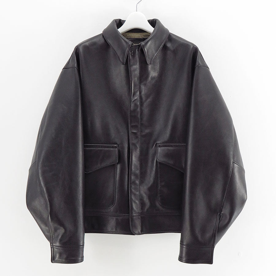 【A.PRESSE/アプレッセ】<br>Type A-2 Leather Flight Jacket <br>25SAP-01-04H