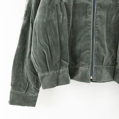 【CAMIEL FORTGENS/カミエルフォートヘンス】<br>TRACK JACKET PIPING VELVET <br>CF.16.09.01.01